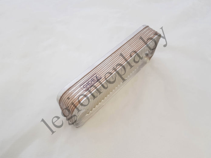 Теплообменник пластинчатый 10 пластин Ferroli 3980I000 39442520  Divatech D bluehelix